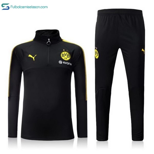 Chandal Borussia Dortmund 2017/18 Negro Marino Amarillo